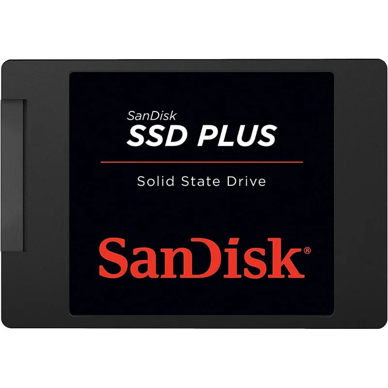 SanDisk SSD PLUS 480GB Internal SSD - SATA III 6 Gb/s, 2.5/7mm, Up to 535 MB/s - SDSSDA-480G-G26 - eBuy UAE